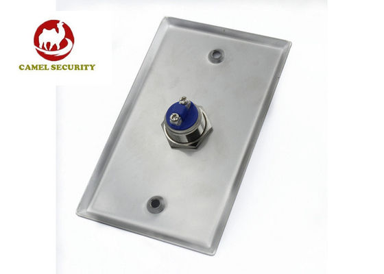 Stainless Steel Door Exit Push Button Switches Panel Mount American ANSI Size