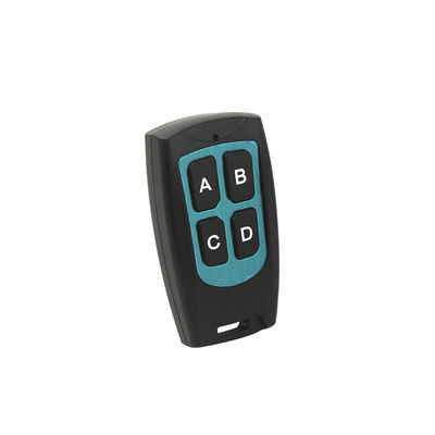 4 A / B Keys Included Plastic Wireless Exit Button Remote Control Switch 12v 50m Transmitting Distance