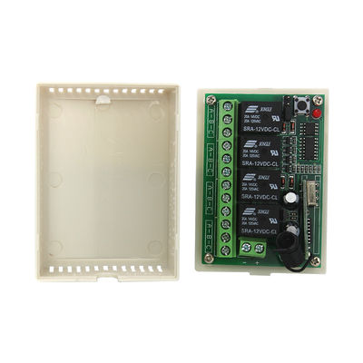 4 A / B Keys Included Plastic Wireless Exit Button Remote Control Switch 12v 50m Transmitting Distance