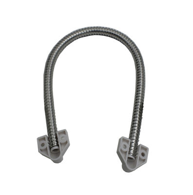 Plastic Head Door Cable Loop , Armored Door Cord 9mm Diameter 422mm Long