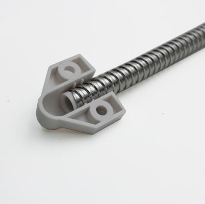 Plastic Head Door Cable Loop , Armored Door Cord 9mm Diameter 422mm Long