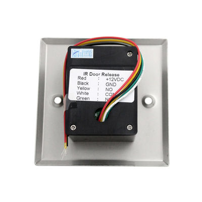 Waterproof No Touch Exit Button , Square Push To Exit Button With Timer