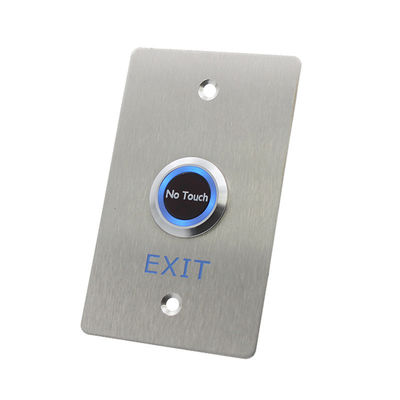 Fireproof Material Wave To Exit No Touch Switch , Door Open Button Long - Life Tested