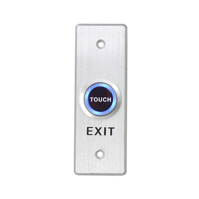 Narrow Long Size Faceplate Capacitive Touch Button Egress Switch In Access Control Cables Incuded