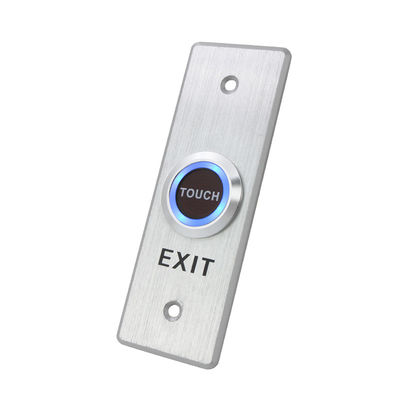 Narrow Long Size Faceplate Capacitive Touch Button Egress Switch In Access Control Cables Incuded