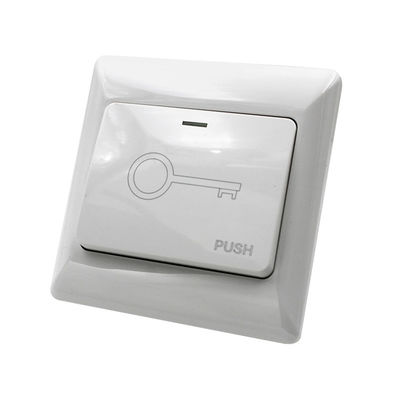 Fireproof PVC Door Exit Push Button NO NC COM Plastic Series Back Box Optional