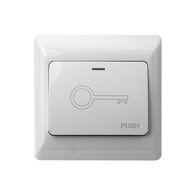 Fireproof PVC Door Exit Push Button NO NC COM Plastic Series Back Box Optional