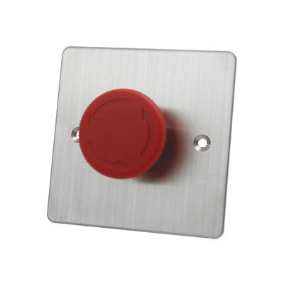 Flat Mushroom Press to Exit Push Button for Door Exit Access Control