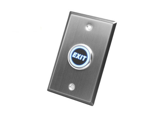 LED Indicator Push to Exit Button for Electric Lock with strong S / S Panel