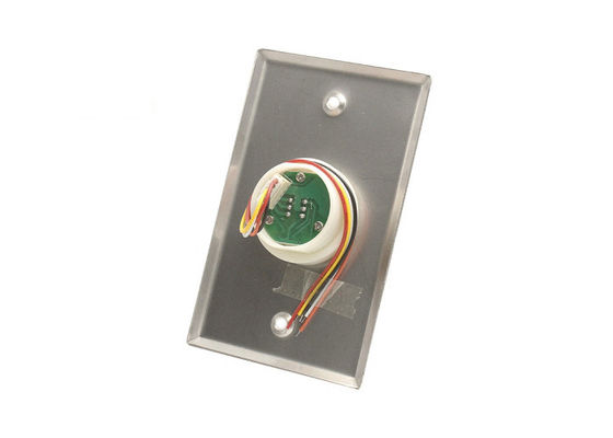 LED Indicator Push to Exit Button for Electric Lock with strong S / S Panel