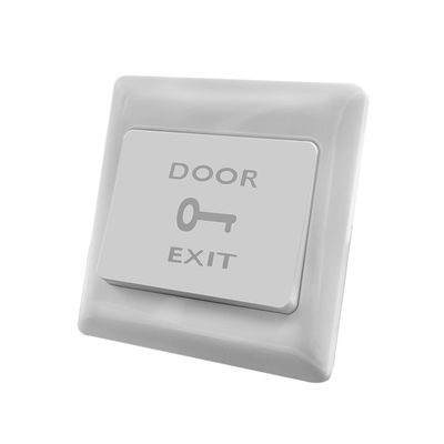 Fireproof PVC Door Exit Push Button NO NC COM Plastic Series Back Box Optional