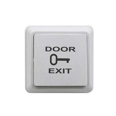 European Design Plastic Door Exit Push Button Switch Surface Mounted
