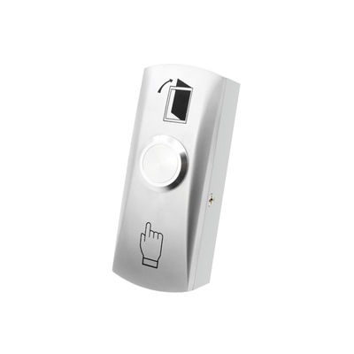 Push to Exit Button Surface Narrow Size Backbox SPDT Normal Open / Closed