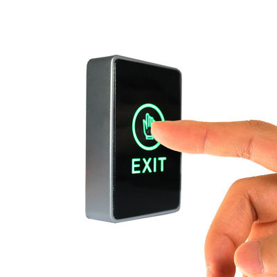 Blue LED Indicator Touch Sensor Button , Access Control Exit Button Anti - Corrosion