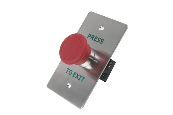 Flat Mushroom Press to Exit Push Button for Door Exit Access Control