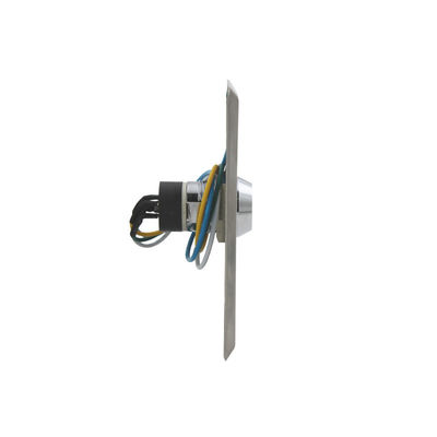 Flush Mounted SPDT Momentary Key Switch ON OFF Sign Customised Logo