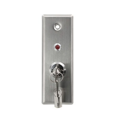 Anti - Corrosion Security Electric Key Lock Switch , Momentary Contact Key Switches Electrical