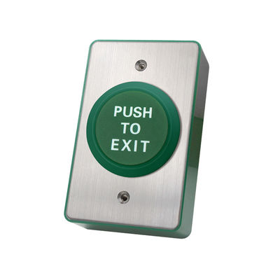 Flat Mushroom Press to Exit Push Button for Door Exit Access Control
