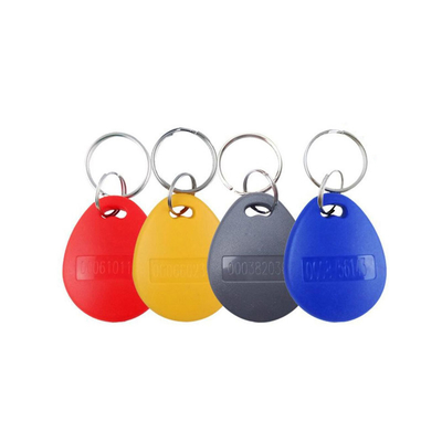 8 Tag Waterproof 125khz RFID Key Fob Access Em4100 Tag Read Keychain Rfid Tag Contactless RFID Keyfob