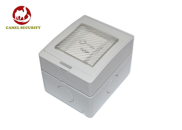Model PM2D Push to Exit Button IP55 Surface Mount Plastic Button with Cover