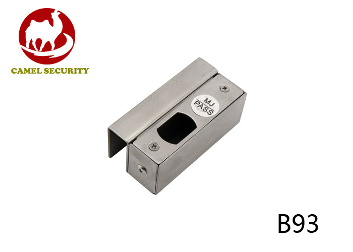 Stainless Steel Electric Drop Bolt Door Lock Bracket For 10 - 15mm Thick Glass Door