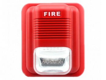 112DB Security House Alarm Siren 76 Times Per Minute Flash Rate Fire Alarm