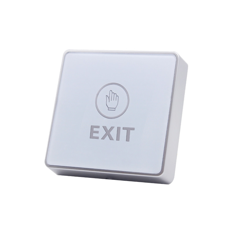 Surface Mount Touch To Exit Button Switch With LED Indicator And Backbox