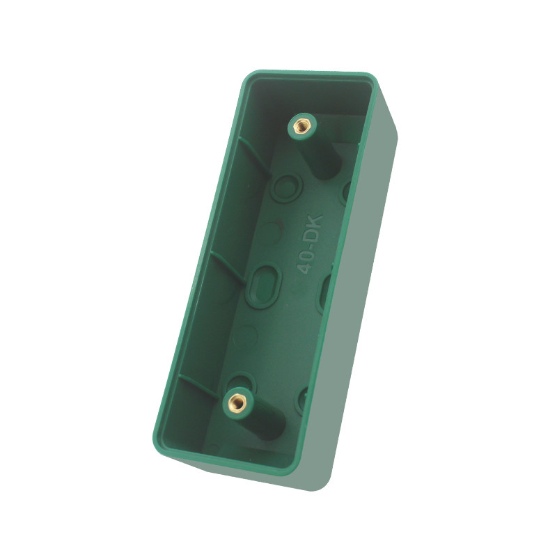 European size fireproof PC material back box for Access Control push button
