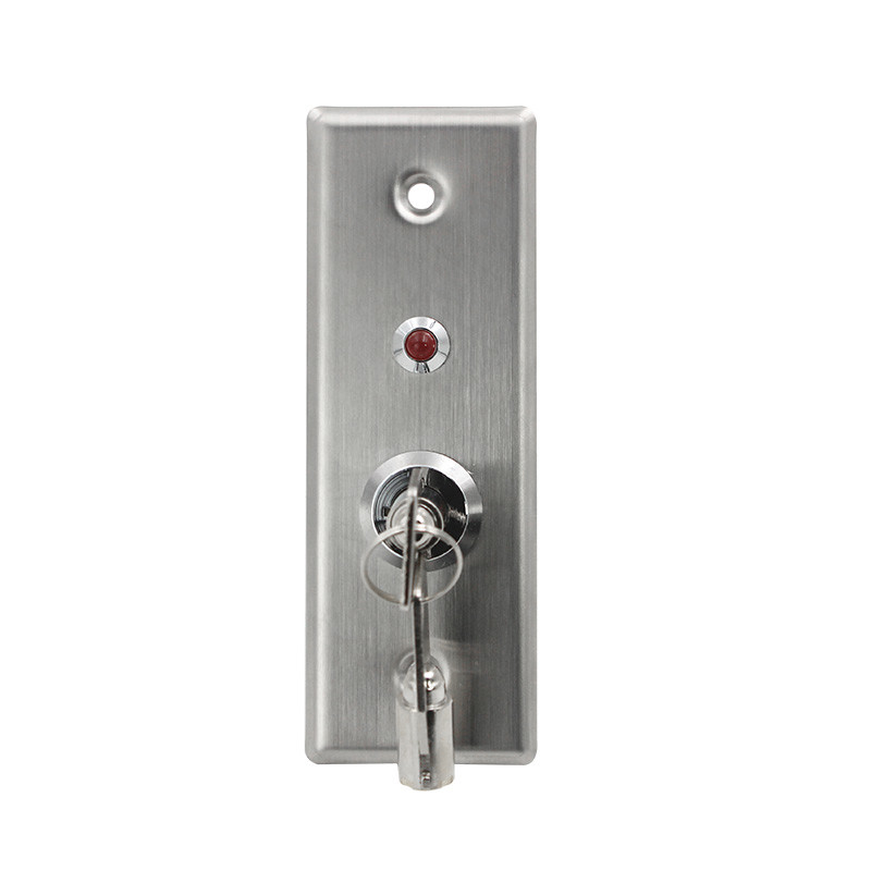 Anti - Corrosion Security Electric Key Lock Switch , Momentary Contact Key Switches Electrical