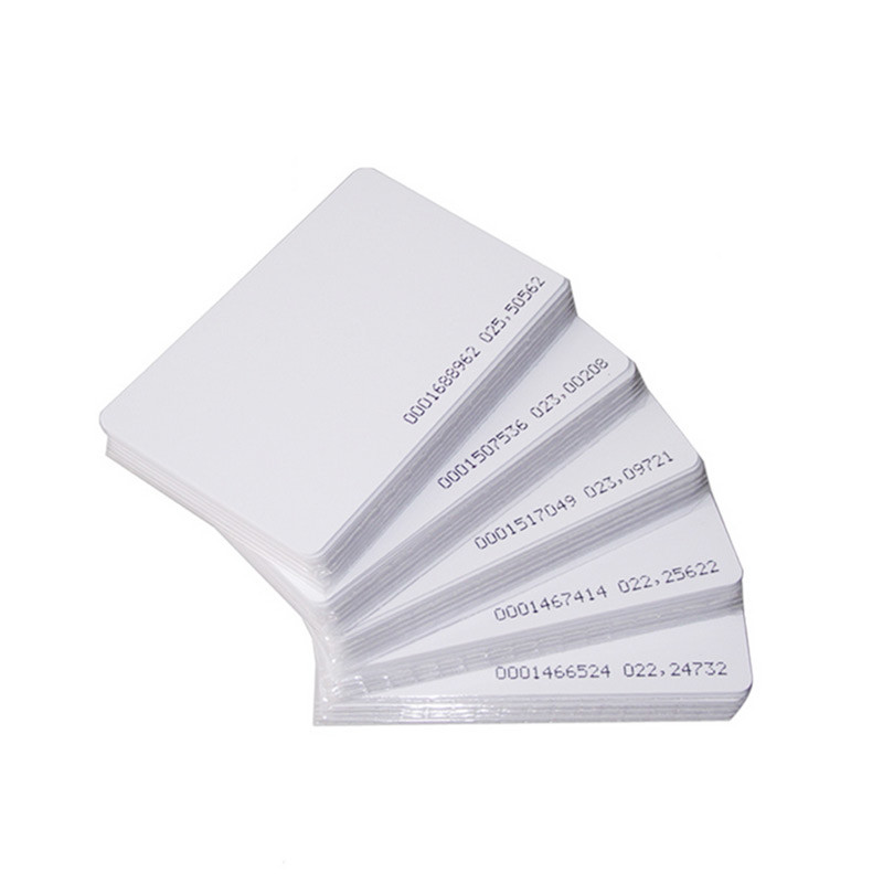 EM Thin 125Khz printable rfid PVC blank rfid card